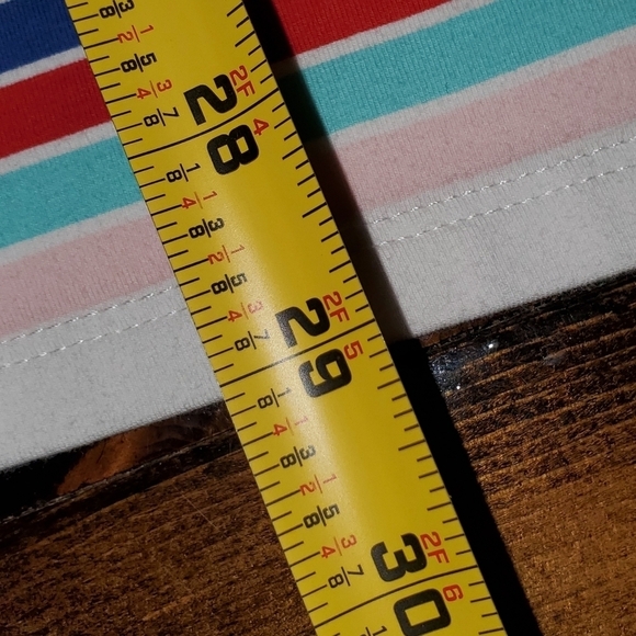 TORRID - white striped spaghetti strap tanktop Size 4, 4X, 26 NEW - Picture 6 of 8